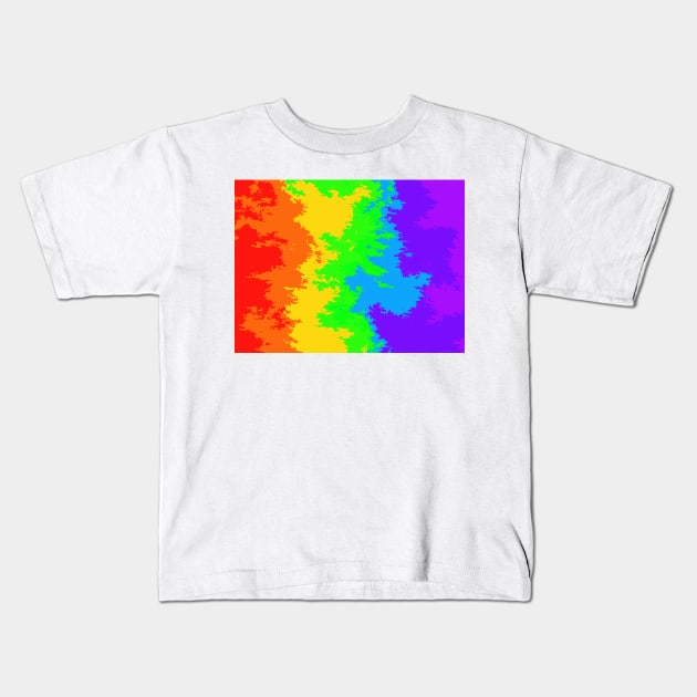 Rainbow layers Kids T-Shirt by tothemoons